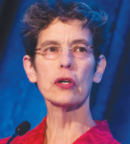 Margaret Edson delivers her Keynote Lecture: Wit, Hex, Vin, Life, Death: Using Wit as a Teaching Tool, at the 2016 Palliative Care in Oncology Symposium in San Francisco. Photo ©ASCO/Todd Buchanan 2016.