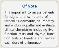 Of Note: Ipilimumab