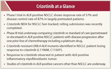 Crizotinib at a Glance